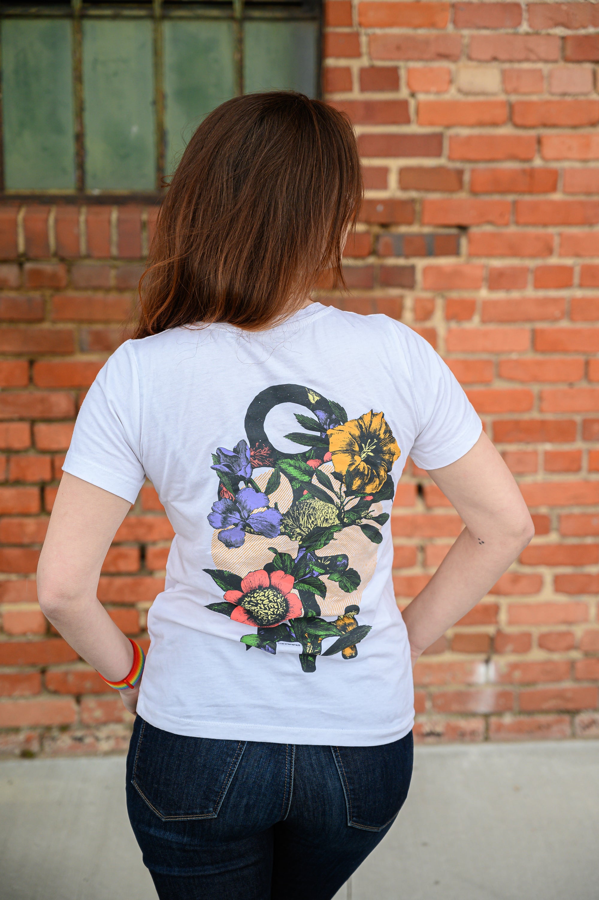 Botanical Key Crew (White, Fitted-Cut)