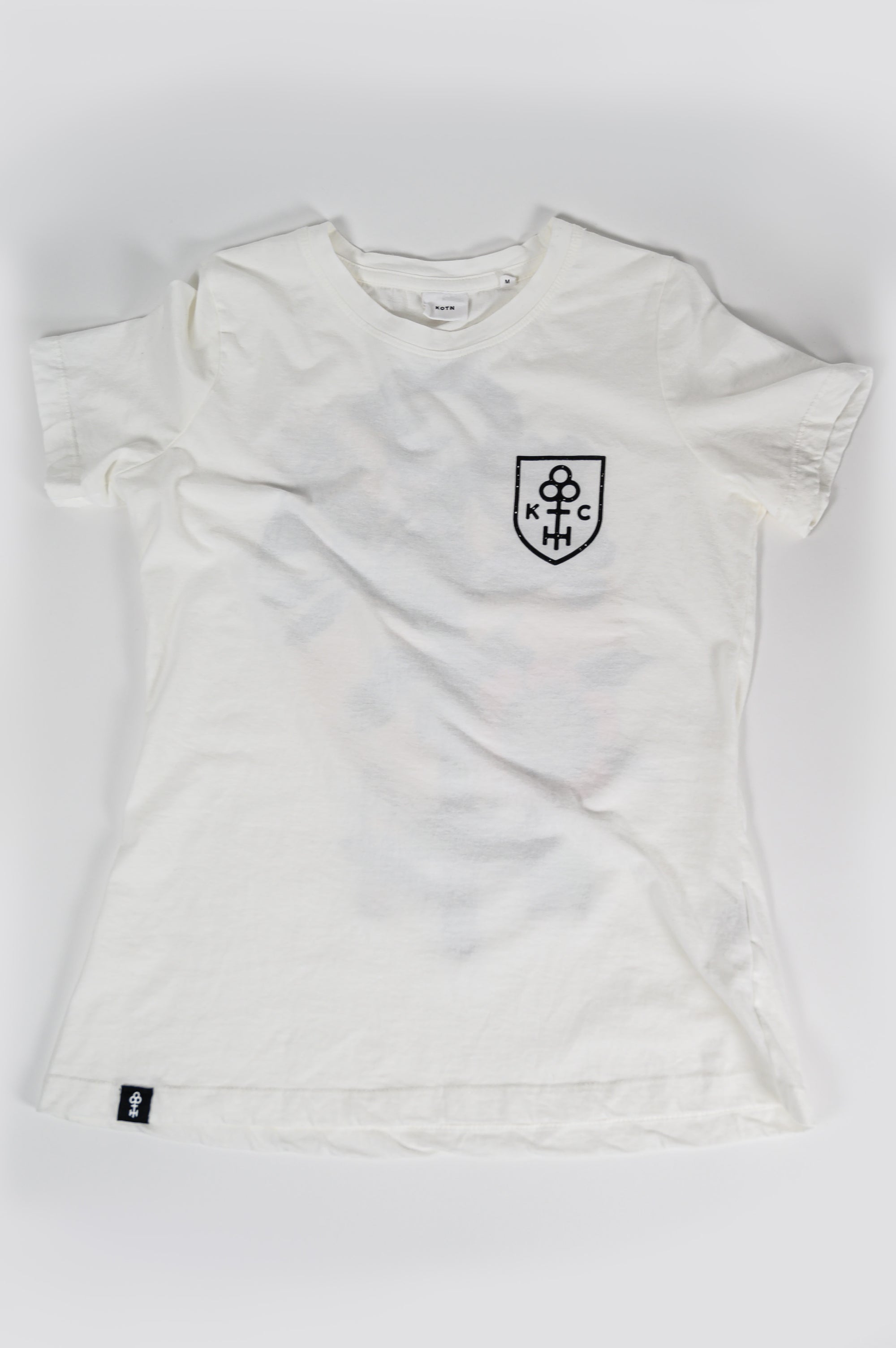 Botanical Key Crew (White, Fitted-Cut)