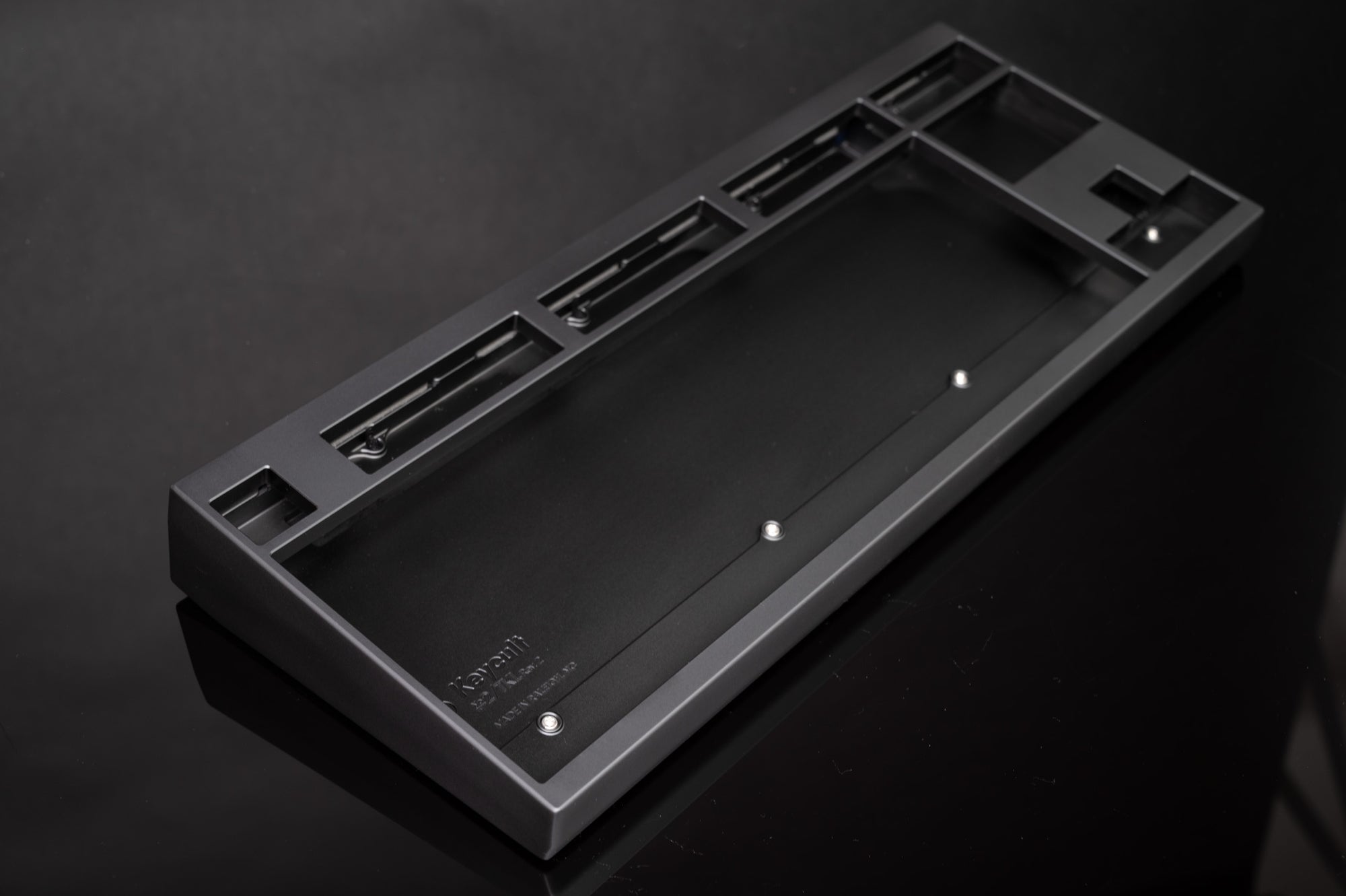 No. 2/TKL Rev. 2 - Matte Black & Blue Waves