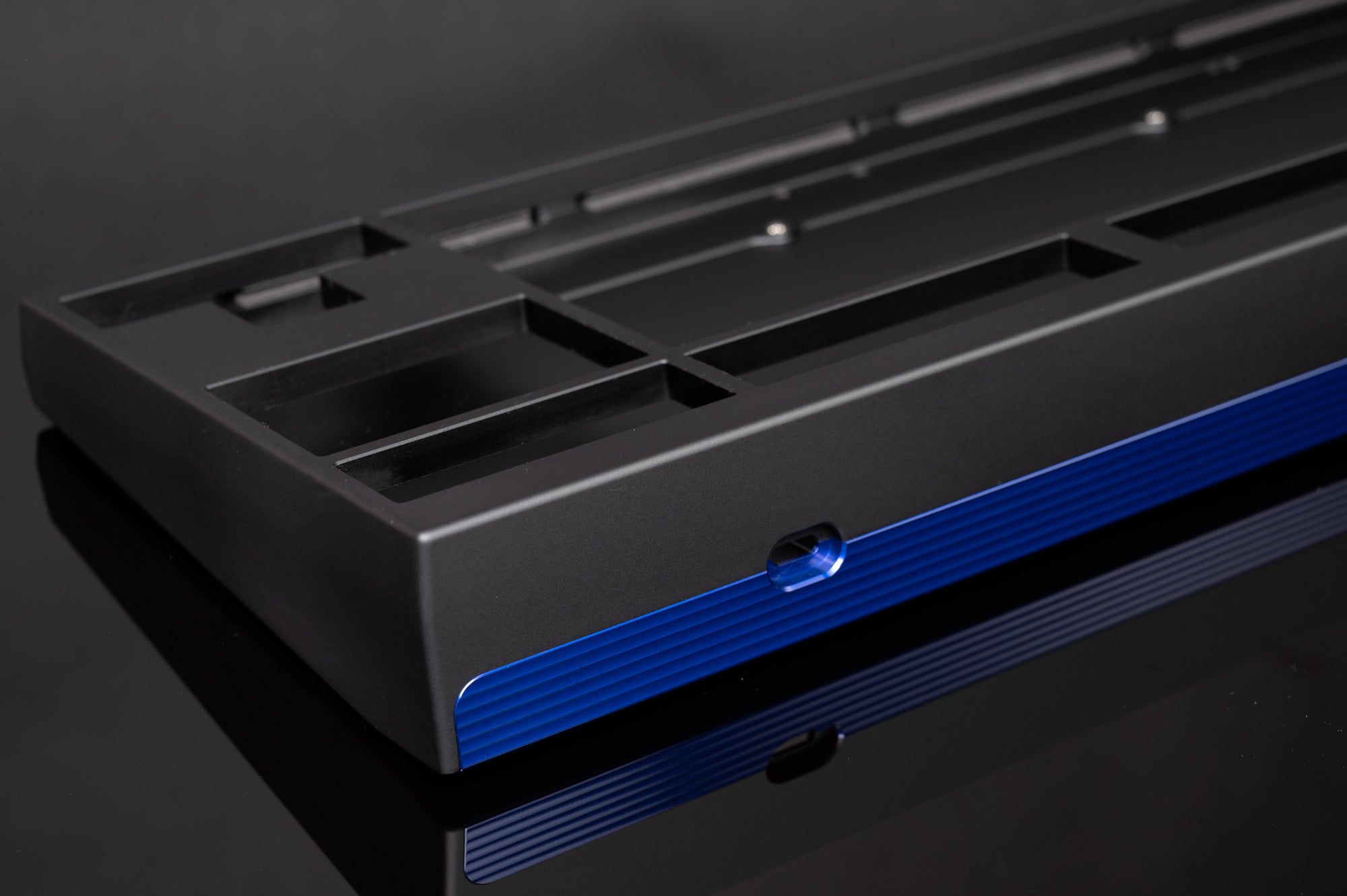 No. 2/TKL Rev. 2 - Matte Black & Blue Waves