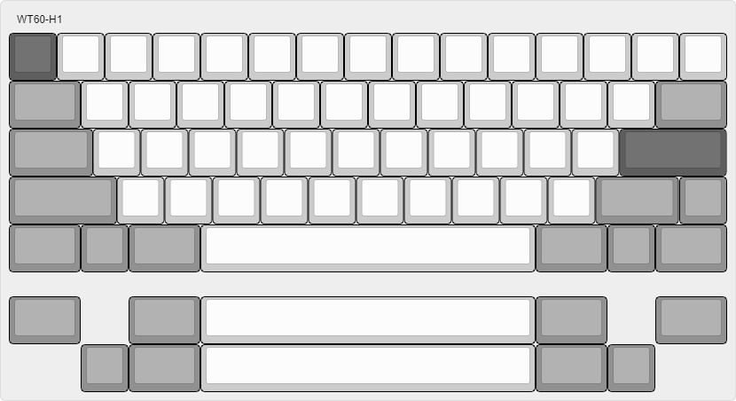 Keycult 60% PCB